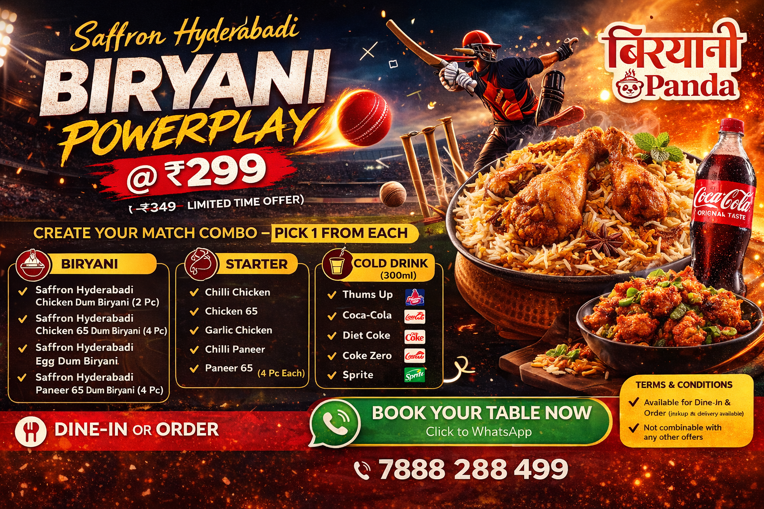 Biryani Powerplay @ ₹299